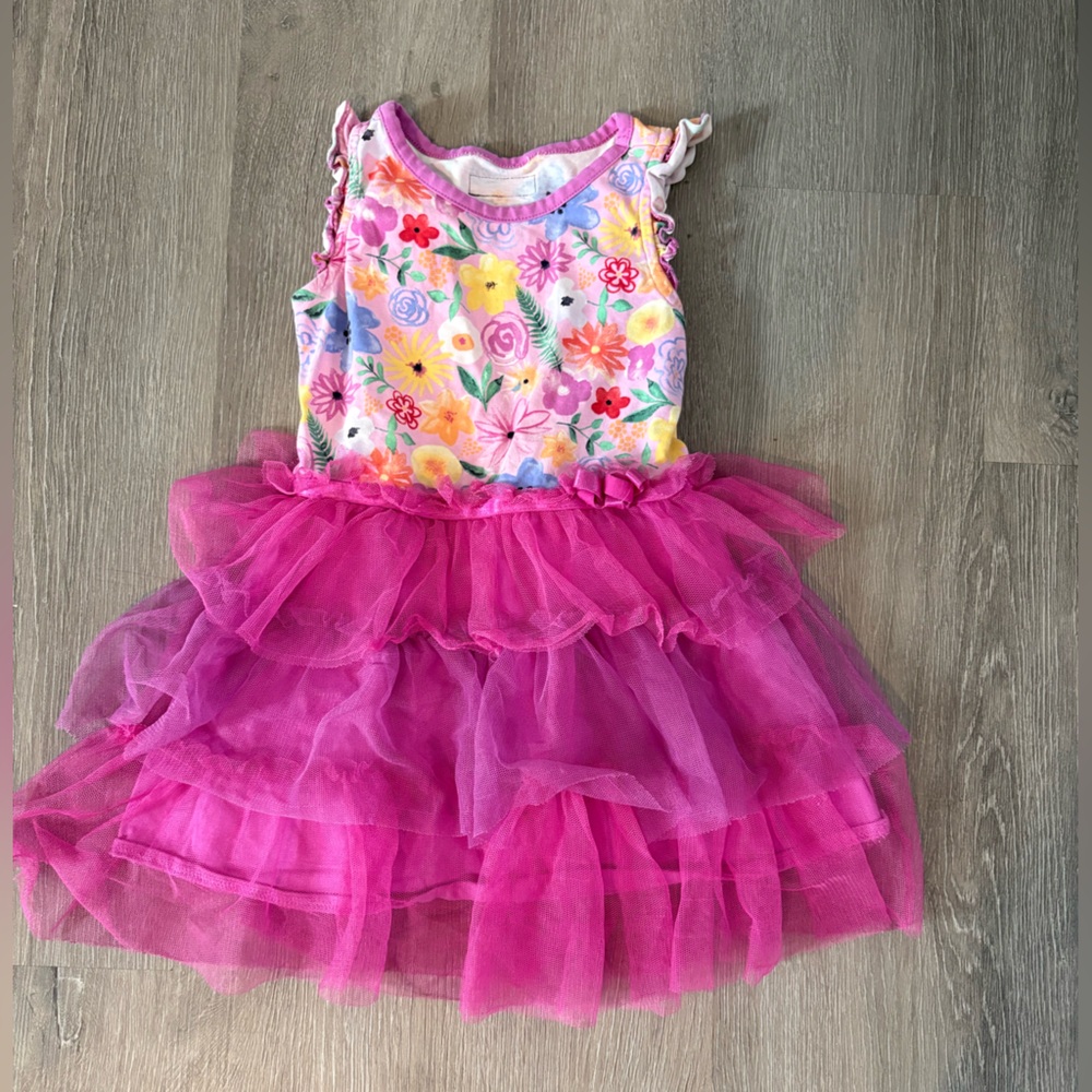 Matilda Jane Pink Floral Diaper Cover